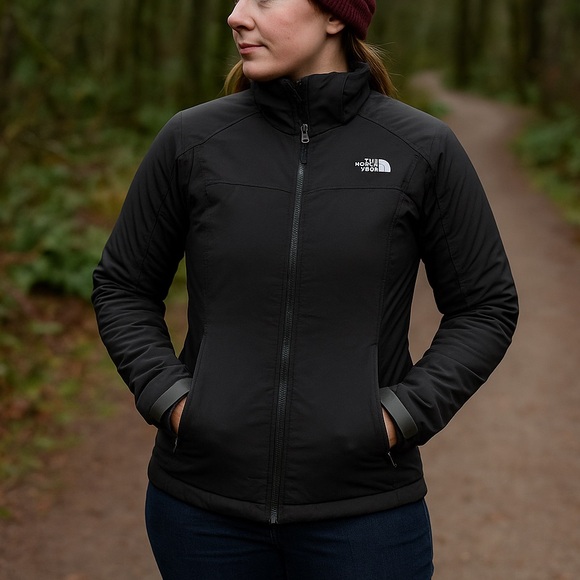 The North Face Calentito PrimaLoft Insulated Jacket Womens Medium Black - Picture 1 of 8